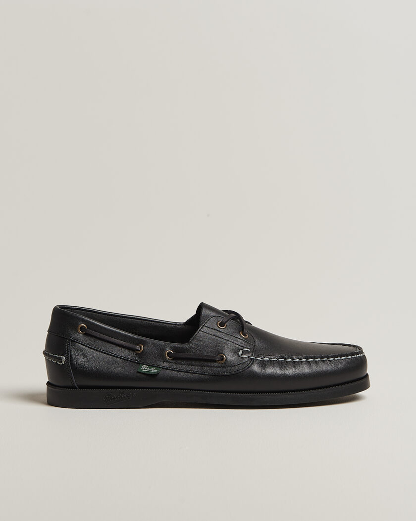 Paraboot Barth Boat Shoe Black – Noir