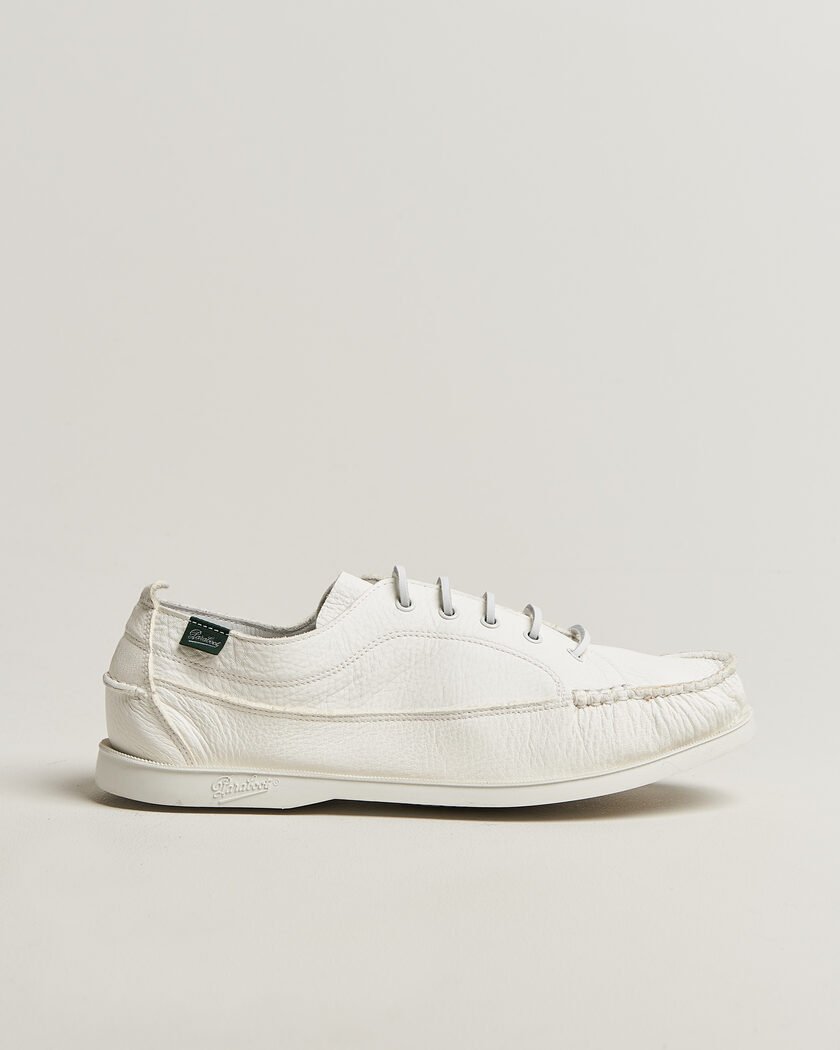 Paraboot Malibu Sneaker White Deerskin – Blanc