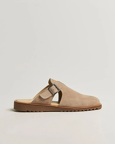 Paraboot Athenes Sandal Grey Suede – Beige