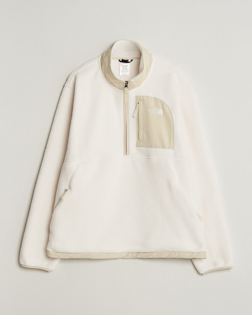 The North Face Yumiori Fleece Half Zip White Dune – Blanc