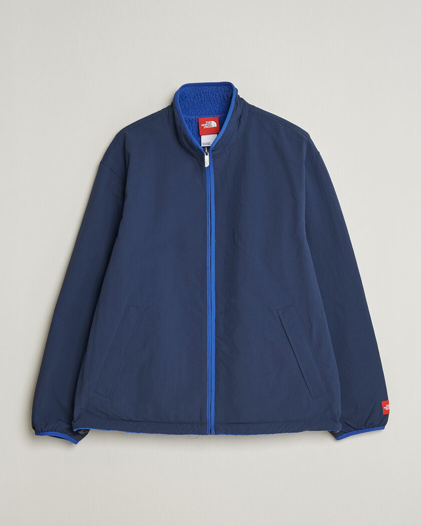 The North Face Red Box Reversible Fleece Jacket Summit Navy – Bleu