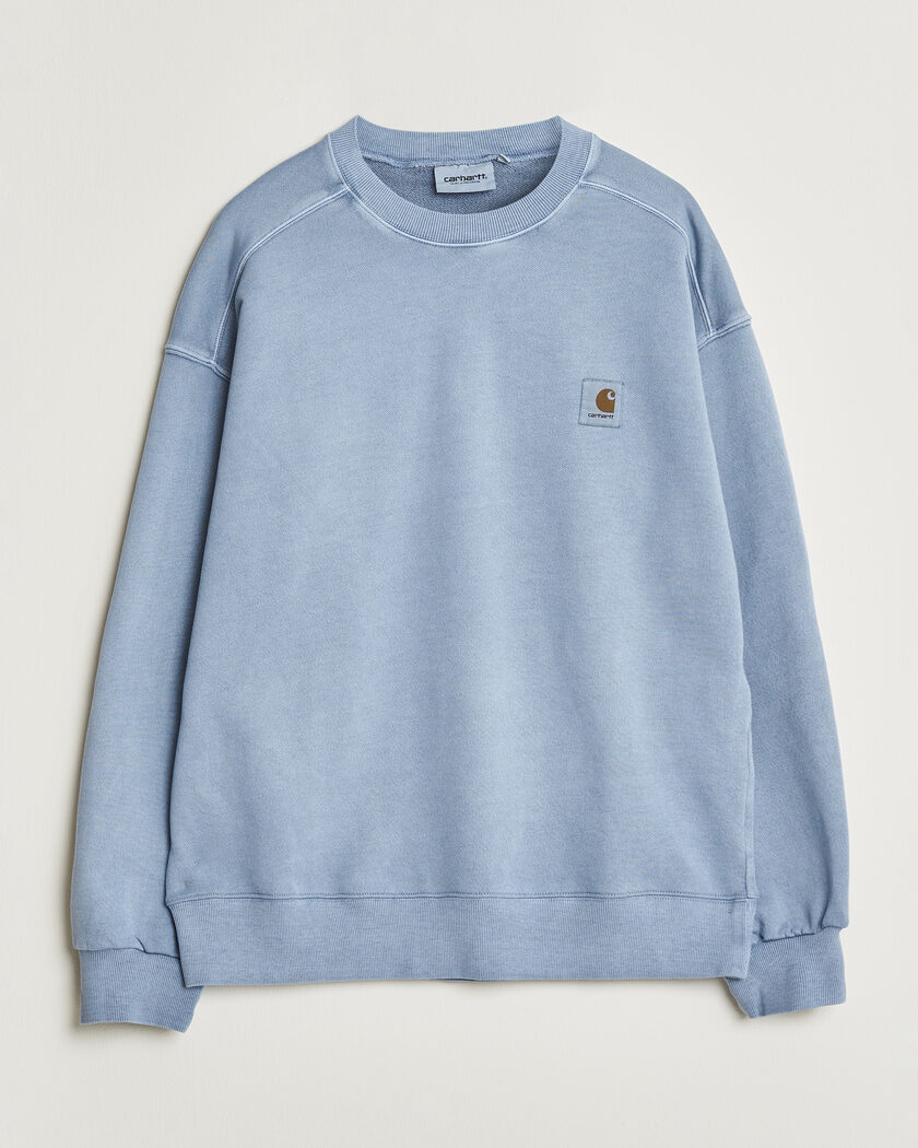 Carhartt WIP Nelson Sweatshirt Gentle Blue – Bleu
