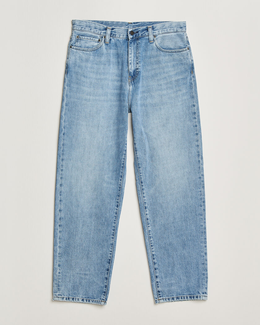  Carhartt WIP Aaron Pant Smith Denim Burst Washed – Bleu