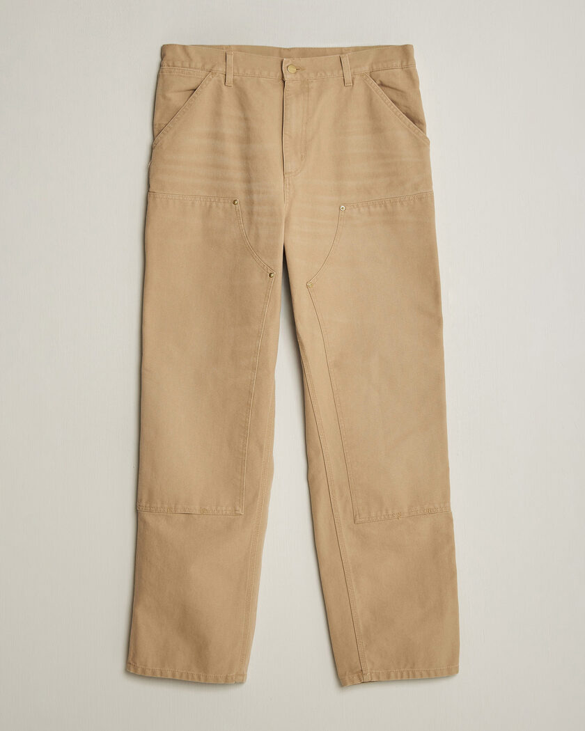 Carhartt WIP Double Knee Pants Dusty Age Brown – Marron
