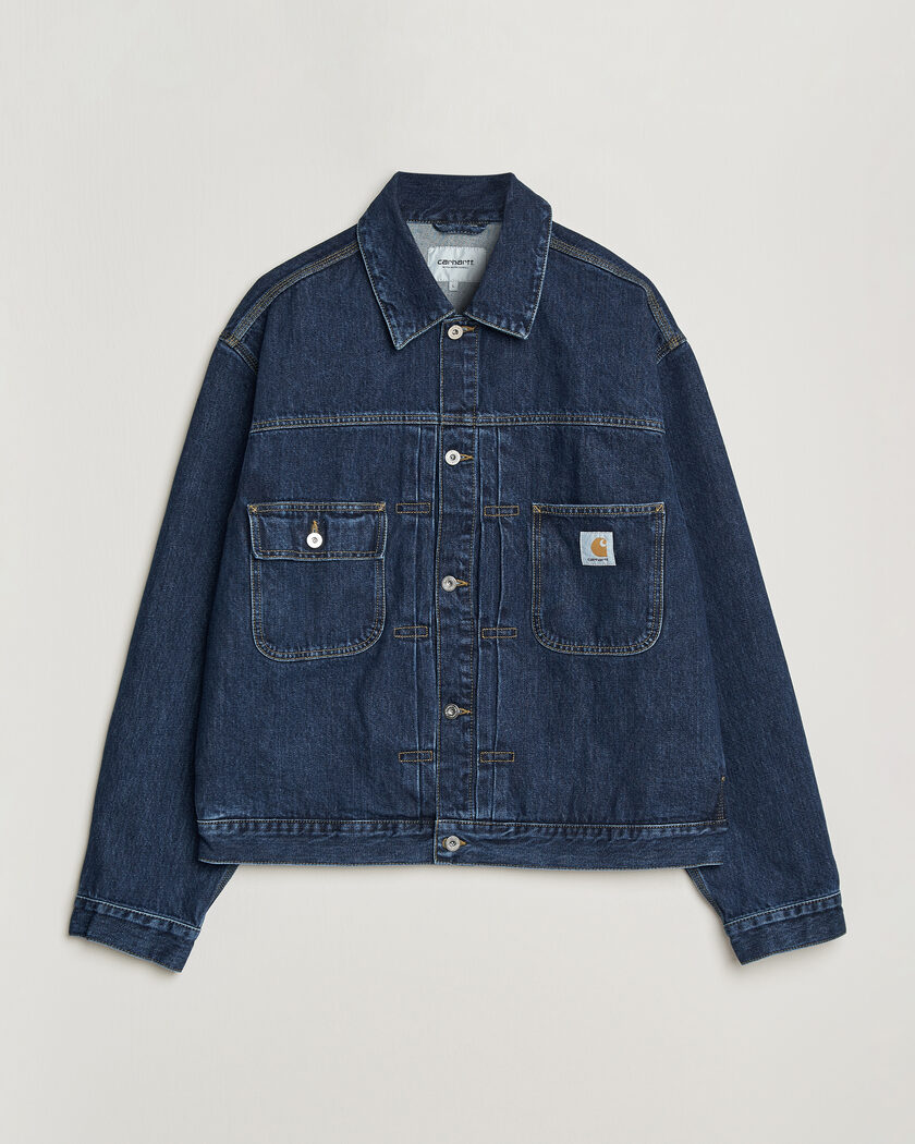 Carhartt WIP Belmar Denim Jacket Blue Stone Wash – Bleu
