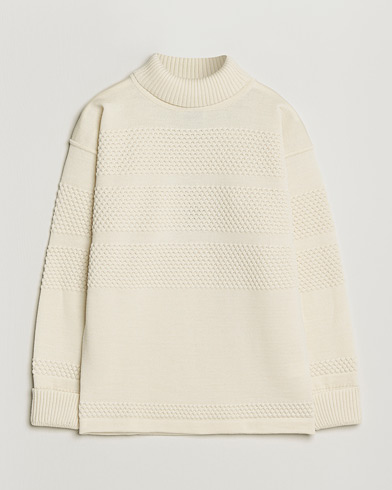 S.N.S. Herning Fisherman Sweater Natural White – Blanc