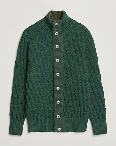 S.N.S. Herning Stark Cardigan Machine Green – Vert