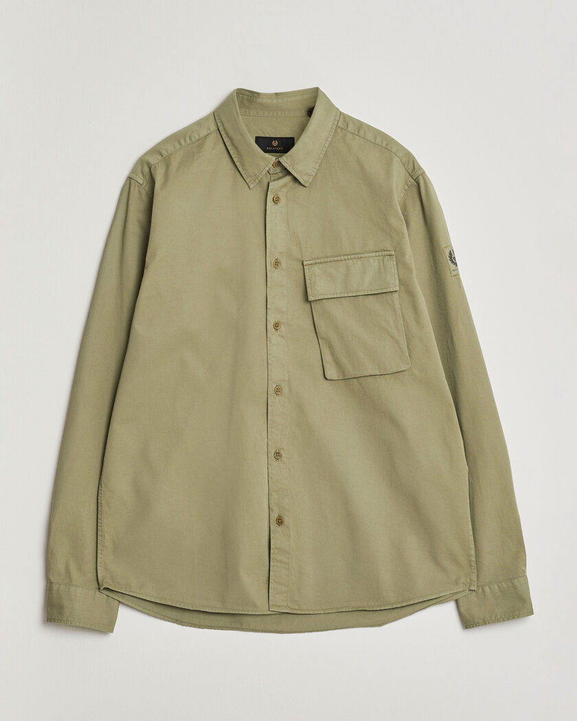 Belstaff Scale Pocket Shirt Fatigue Green – Vert