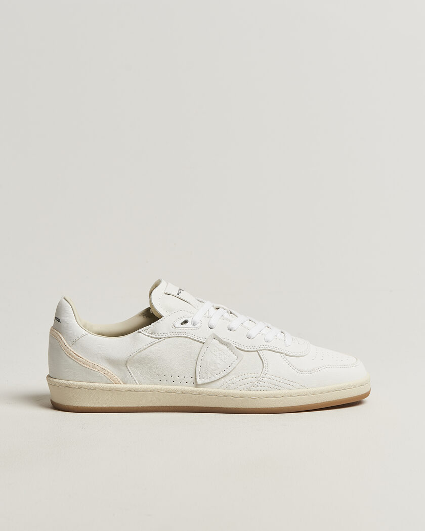 Philippe Model Pgal Low Leather Sneaker White – Blanc