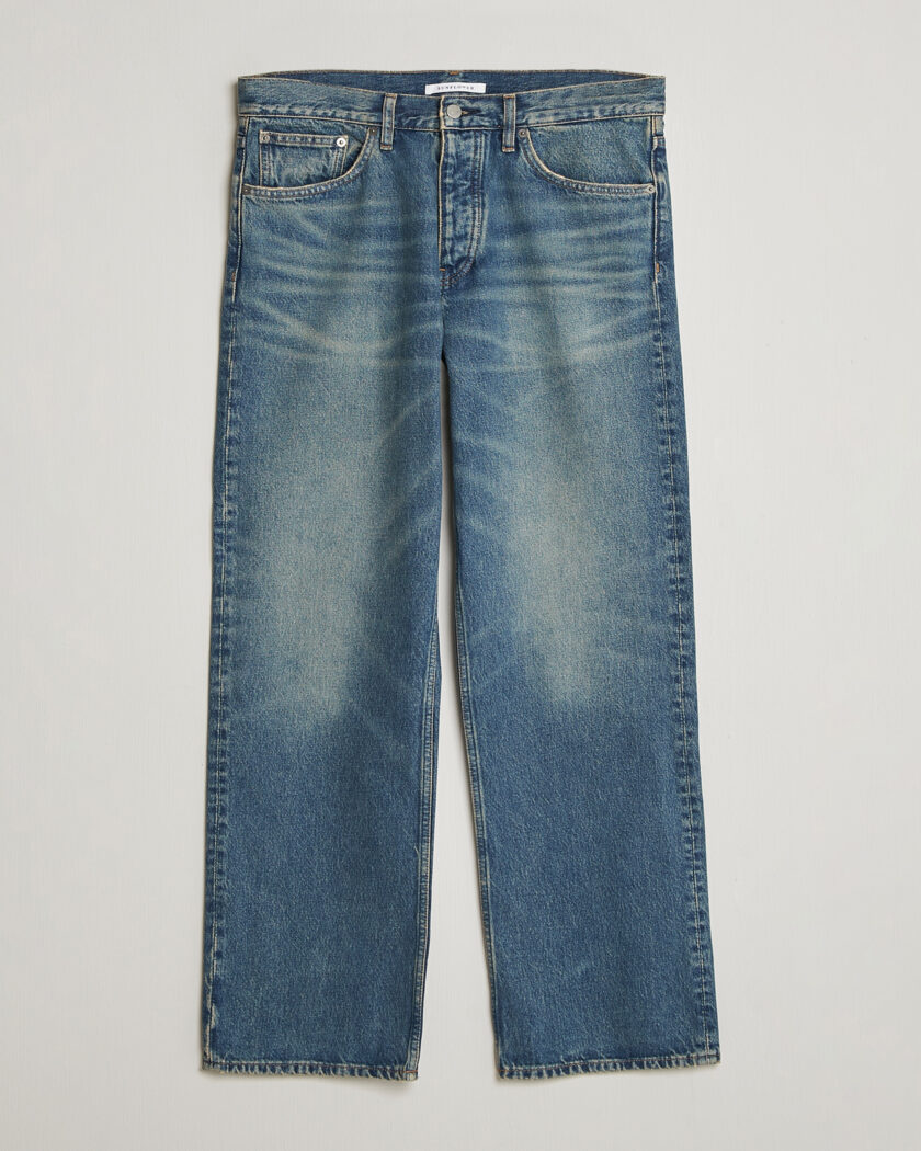 Sunflower Loose Jeans Dark Blue Vintage – Bleu