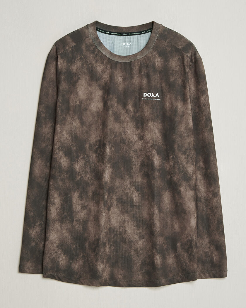 DOXA Rerun Long Sleeve T-Shirt Taupe – Marron