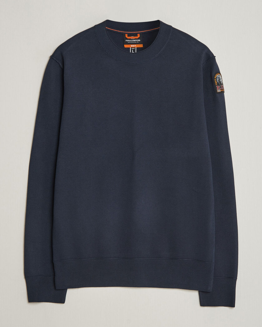 Parajumpers Basic Braw Knitted Sweater Navy – Bleu
