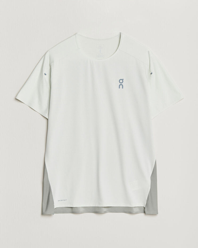 On Performance T-Shirt Iceberg/Tin – Vert