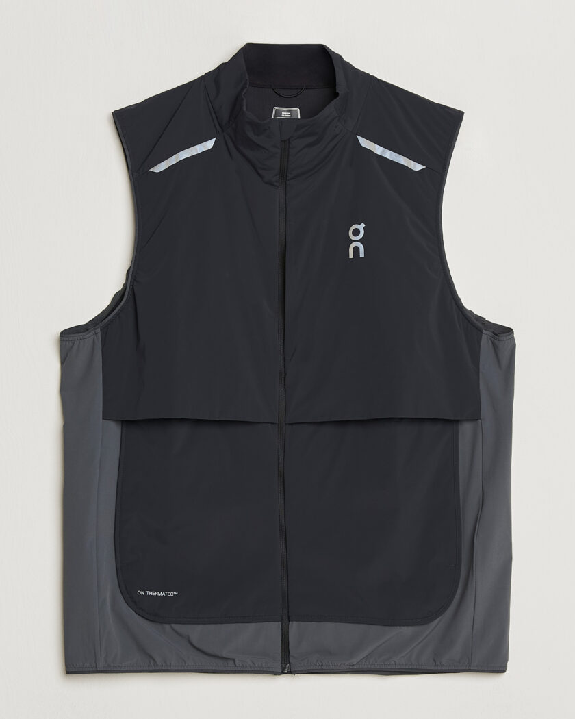 On Weather Vest Black/Eclipse – Noir