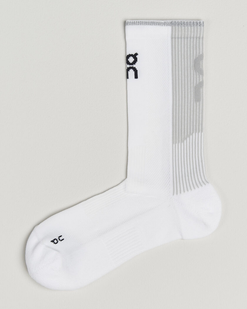 On Performance Run Sock High White – Blanc