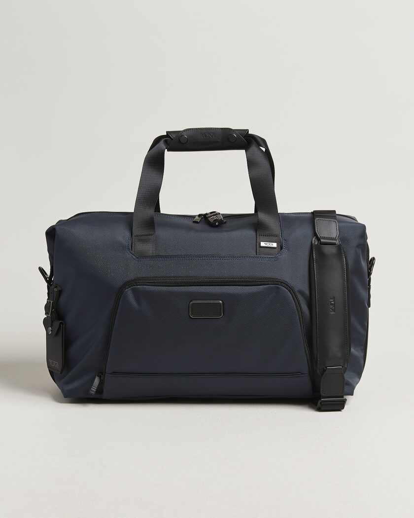 TUMI Alpha 4 Double Expansion Duffle Bag Navy – Bleu