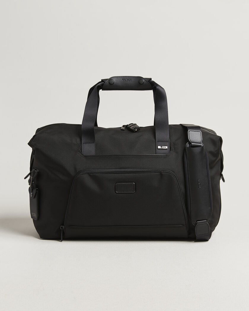 TUMI Alpha 4 Double Expansion Duffle Bag Black – Noir