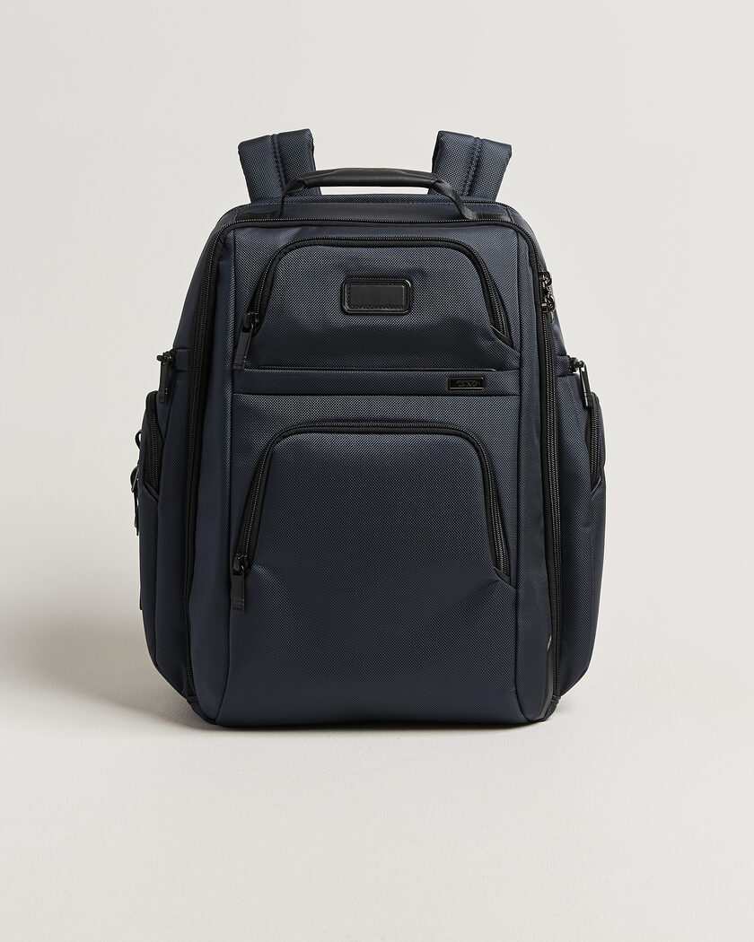 TUMI Alpha 4 Brief Backpack Navy – Bleu