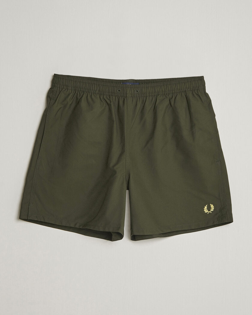 Fred Perry Classic Swimshorts Hunting Green – Vert