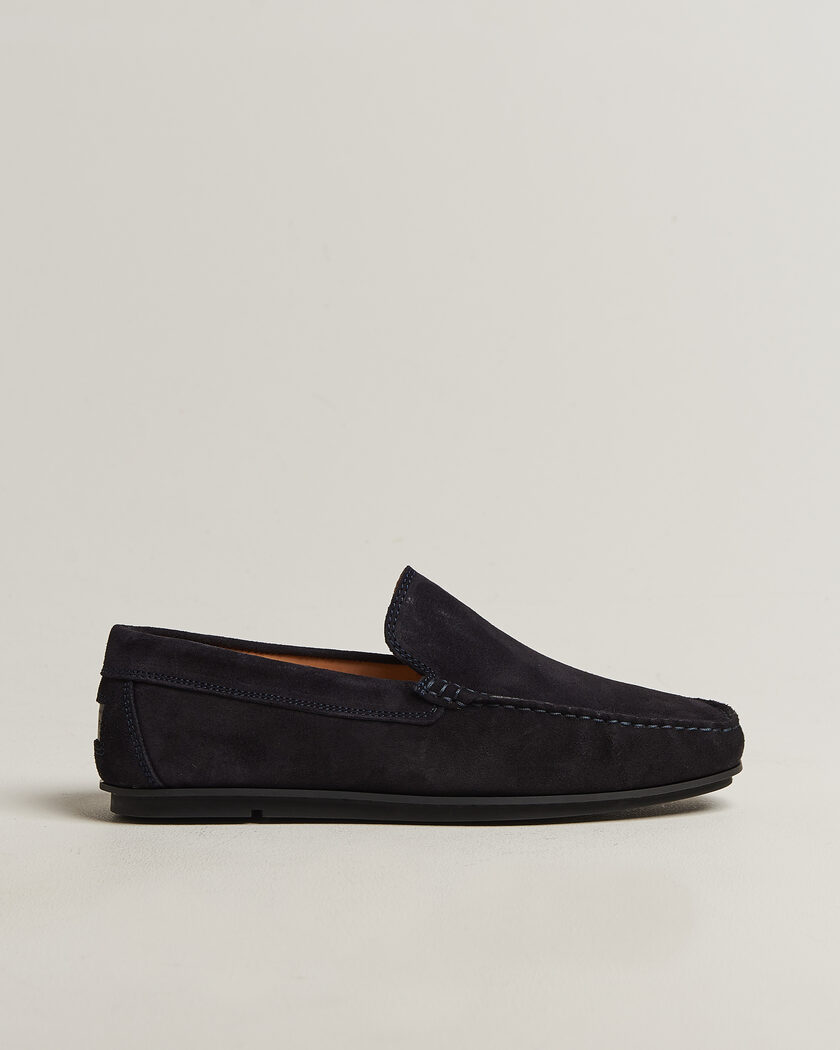 Gant Wilmon Suede Car Shoe Marine – Bleu
