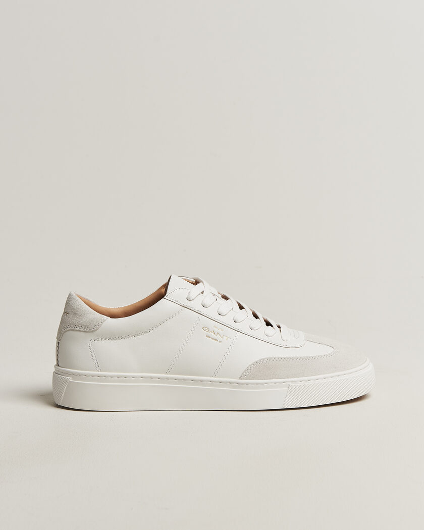 Gant Mc Julien Leather/Suede Sneaker White – Blanc