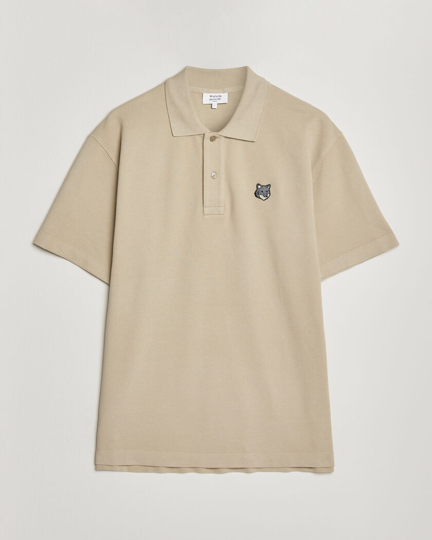 Maison Kitsuné Bold Fox Head Polo Tea Leaf – Vert