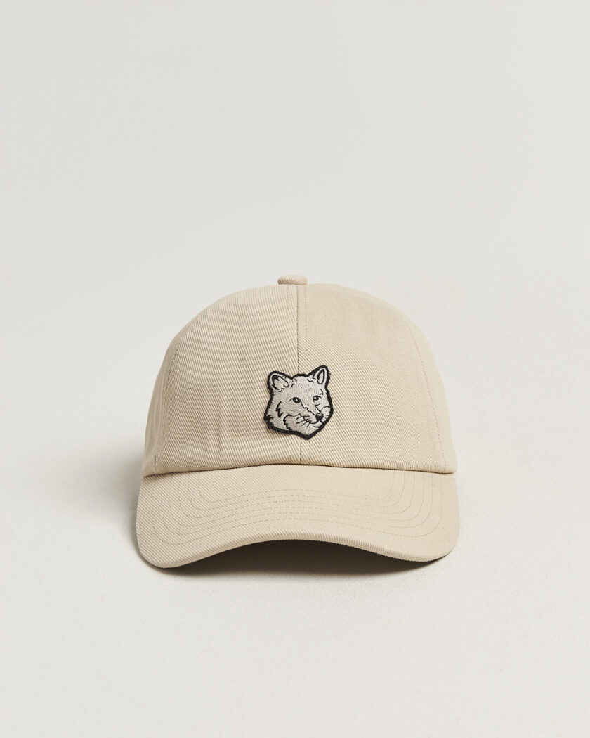 Maison Kitsuné Tonal Fox Head Cap Tea Leaf – Vert