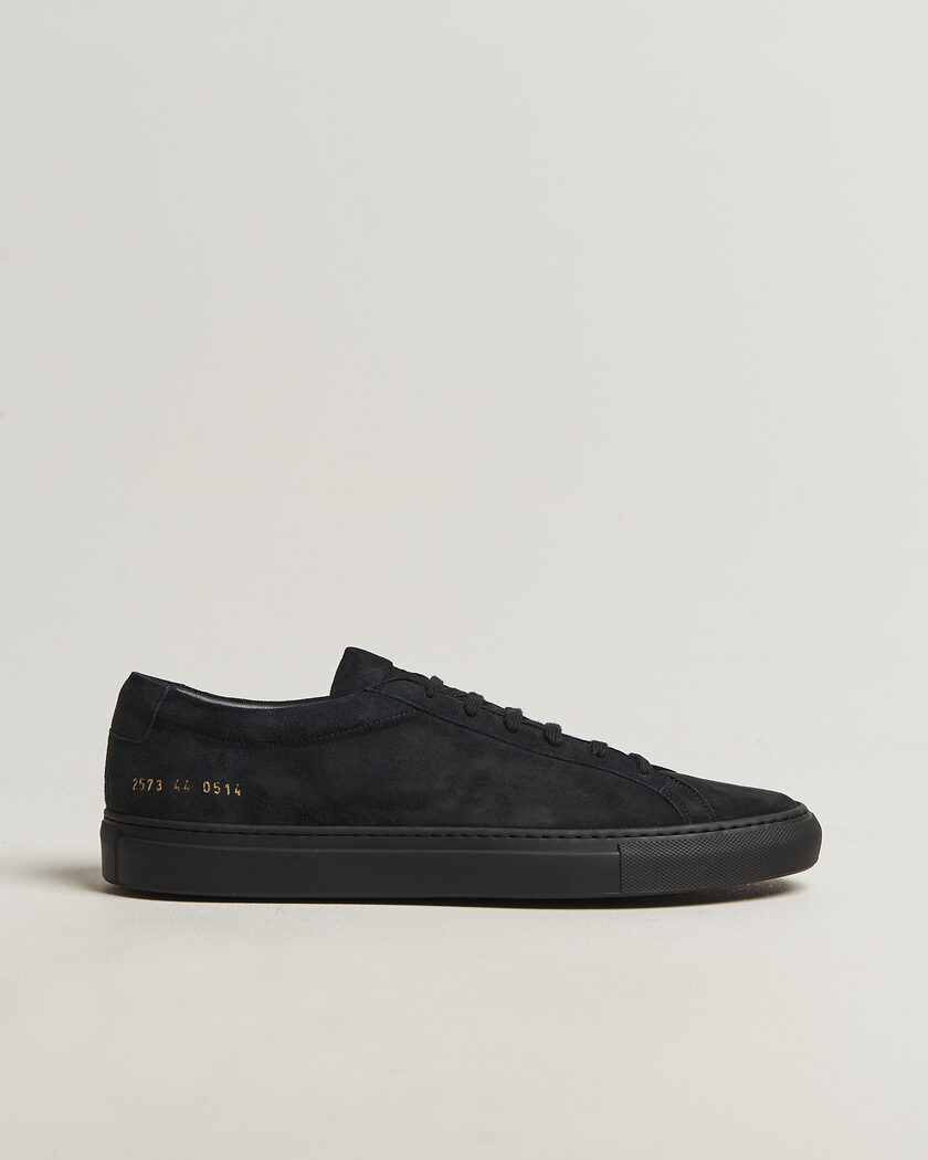 Common Projects Original Achilles Suede Sneaker Off Black – Noir