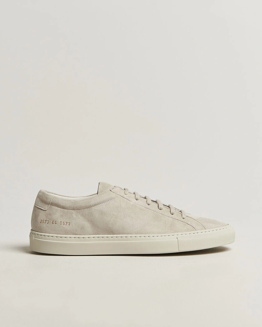Common Projects Original Achilles Suede Sneaker Light Grey – Gris