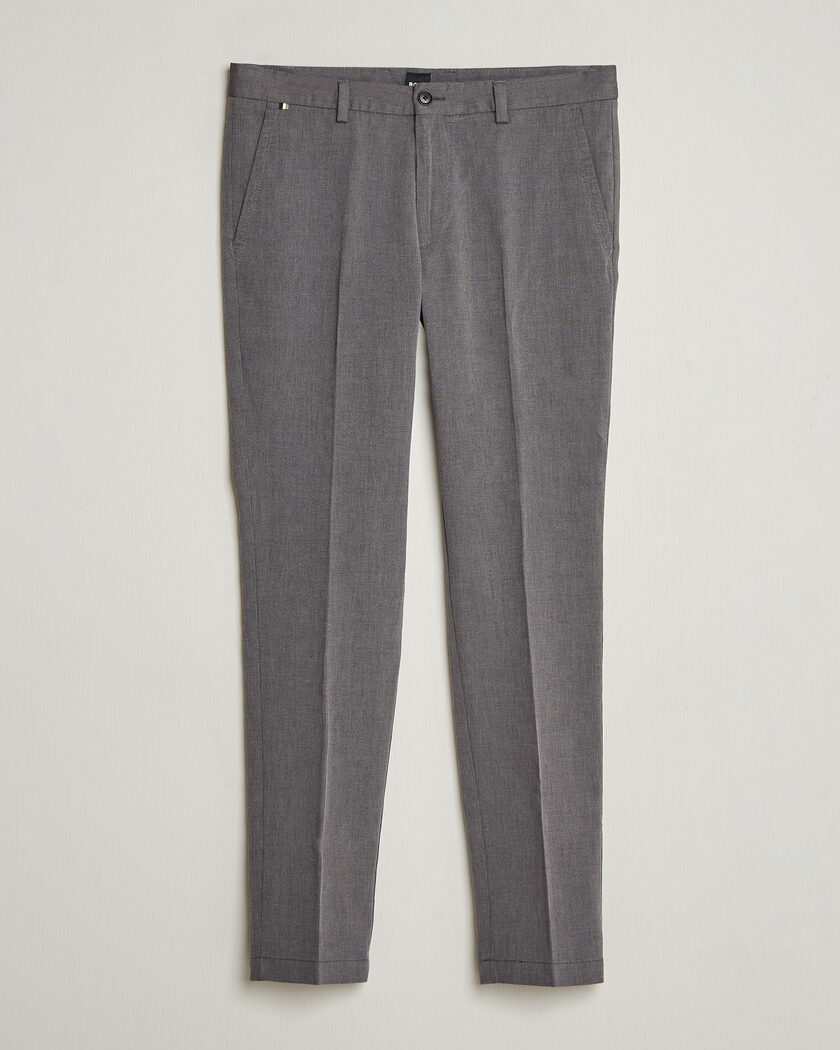 BOSS BLACK Kaiton Structured Chinos Black – Noir