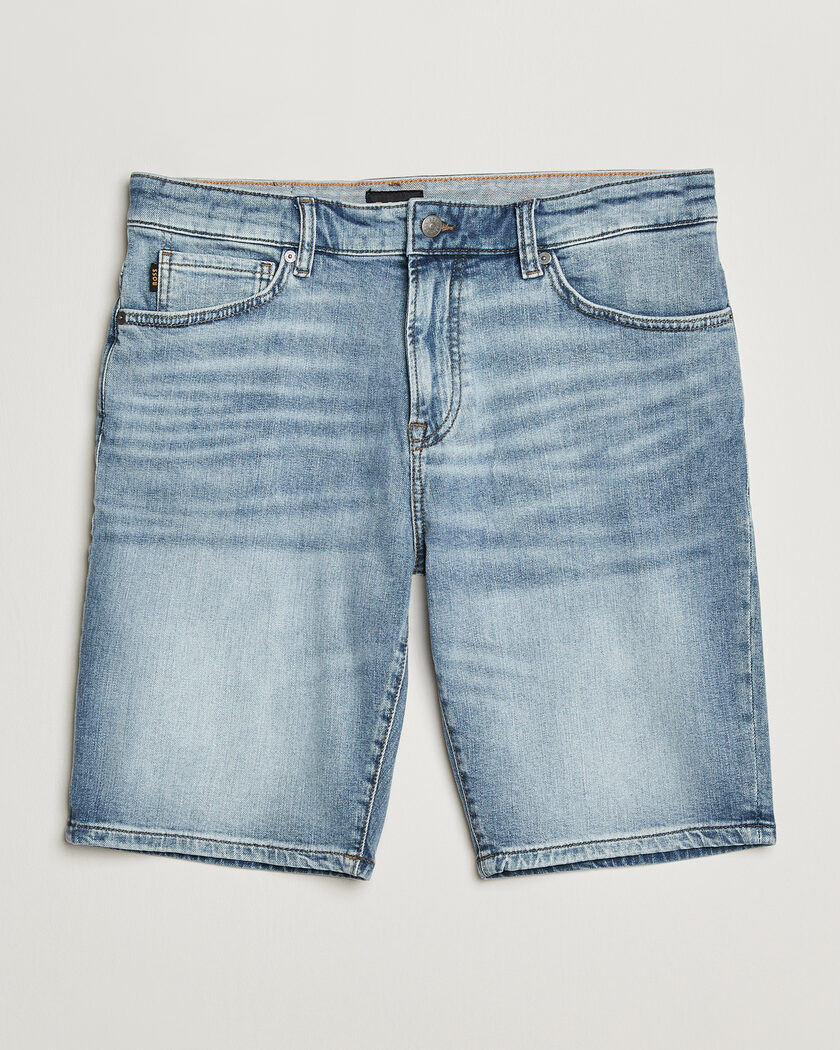 BOSS ORANGE Re.Maine Denim Shorts Light Blue – Bleu