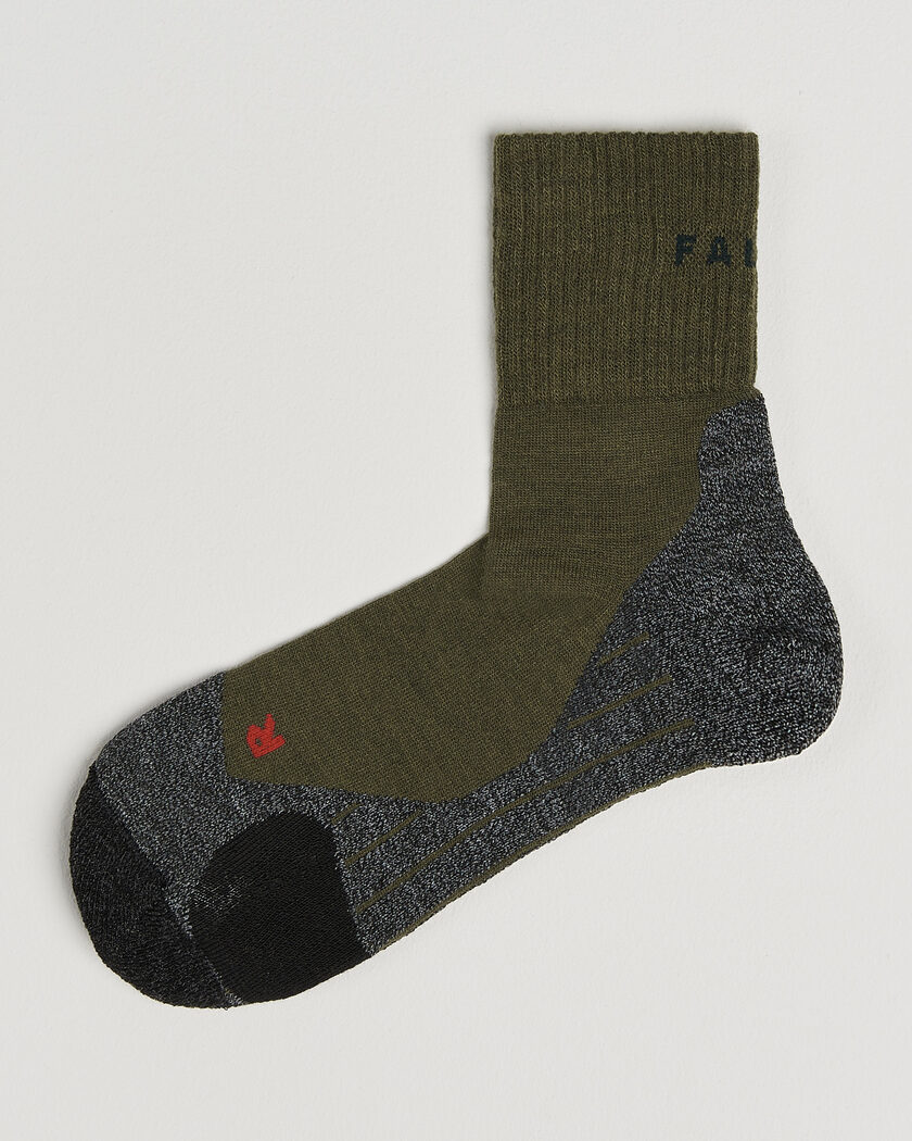 Falke Sport TK2 Explore Short Trekking Socks Olive – Vert