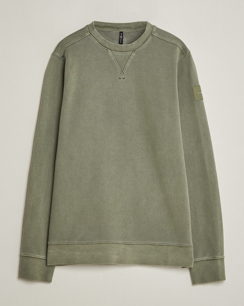 Sail Racing Wind Pigment Dyed Sweatshirt Mud Green – Vert