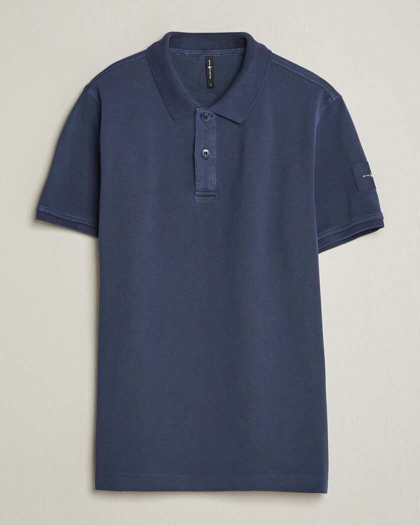 Sail Racing Wind Pigment Dyed Polo Dark Navy – Bleu