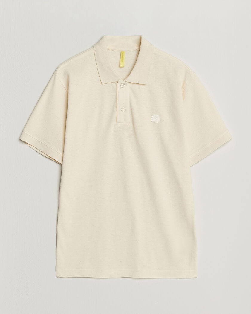Sail Racing Tornado Cotton/Linen Pique Polo Off White – Blanc