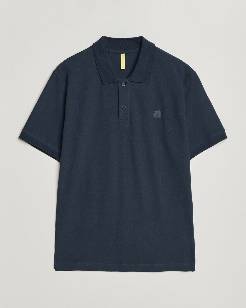 Sail Racing Tornado Cotton/Linen Pique Polo Navy – Bleu