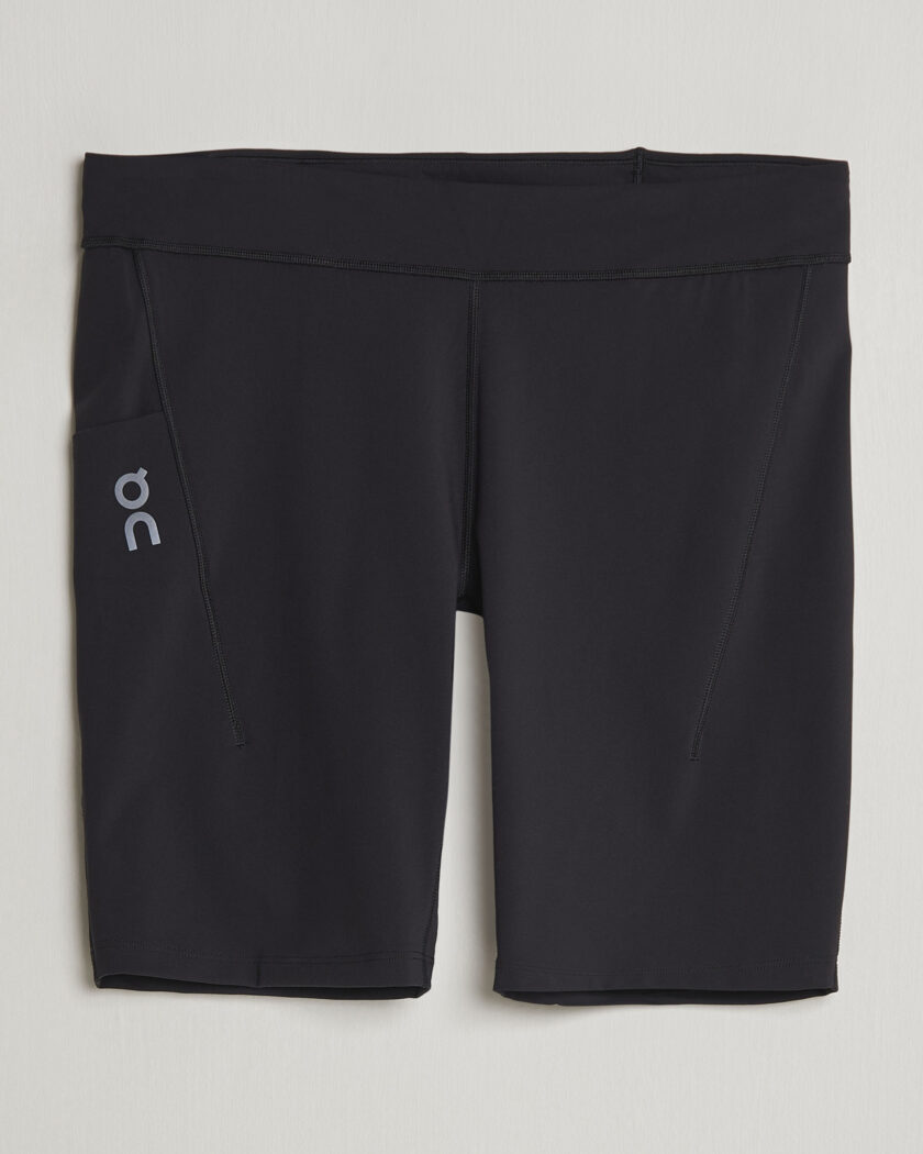 On 8 Inch Performance Tights Black – Noir