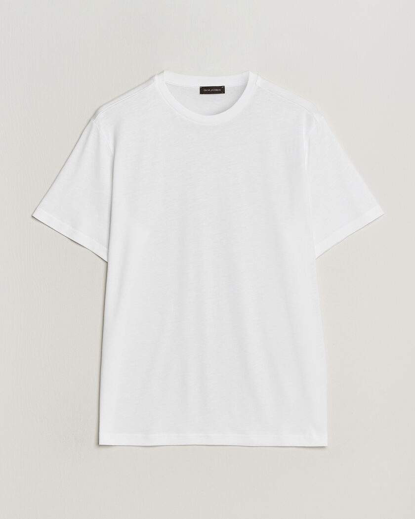 Oscar Jacobson Kim Lyocel/Cotton T-Shirt White – Blanc