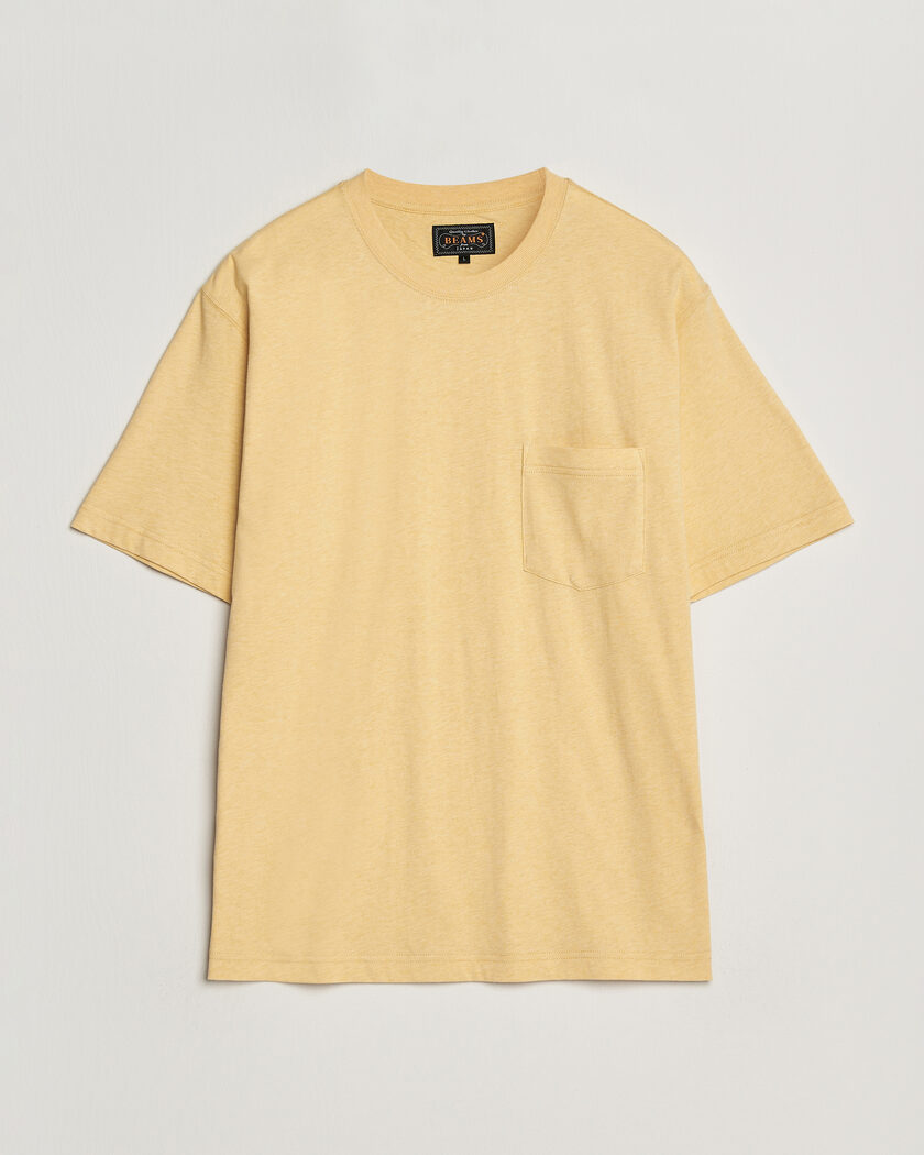 BEAMS PLUS Pocket Tee Yellow – Jaune
