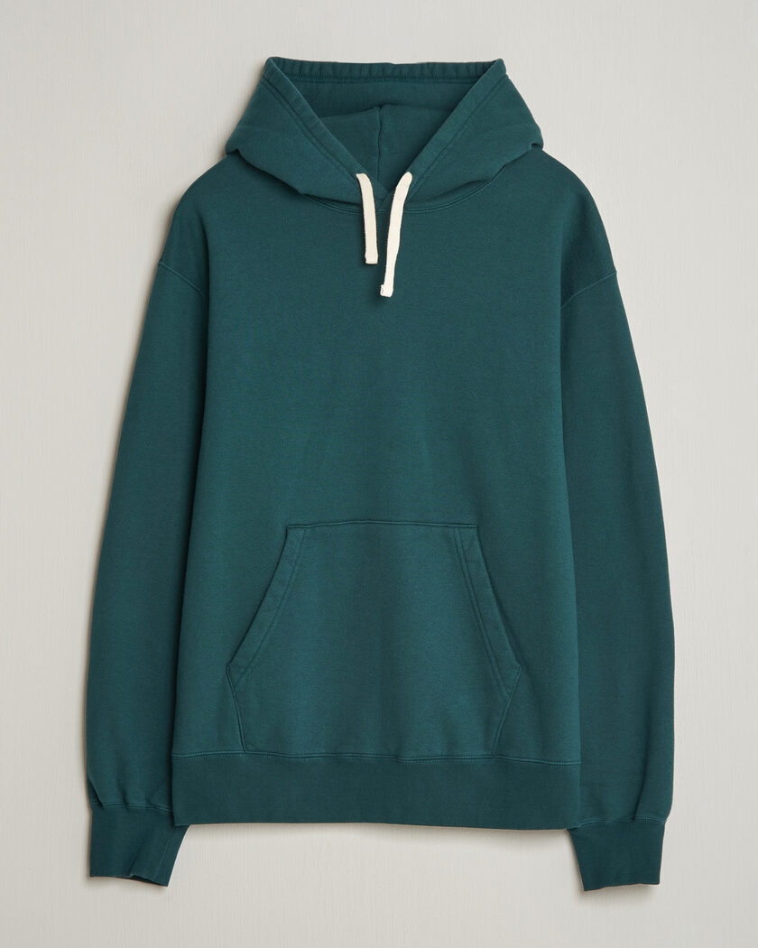 BEAMS PLUS Hooded Sweat Pullover Dark Green – Vert