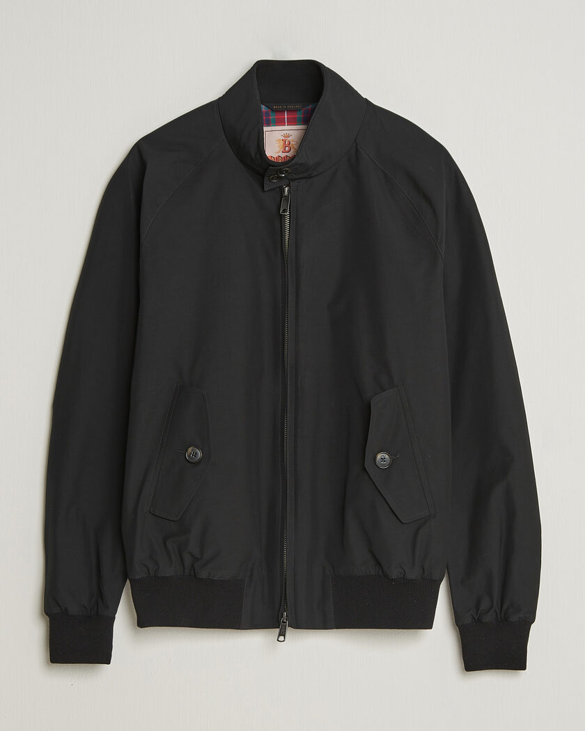 Baracuta G9 Original Harrington Jacket Black – Noir