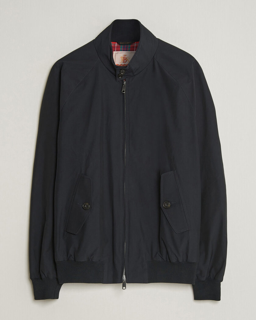Baracuta G9 Original Harrington Jacket Dark Navy – Bleu
