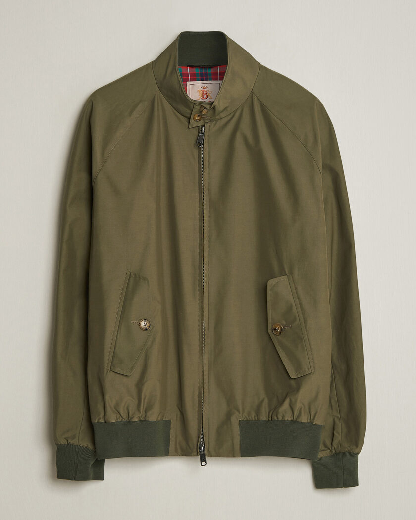 Baracuta G9 Original Harrington Jacket Army – Vert