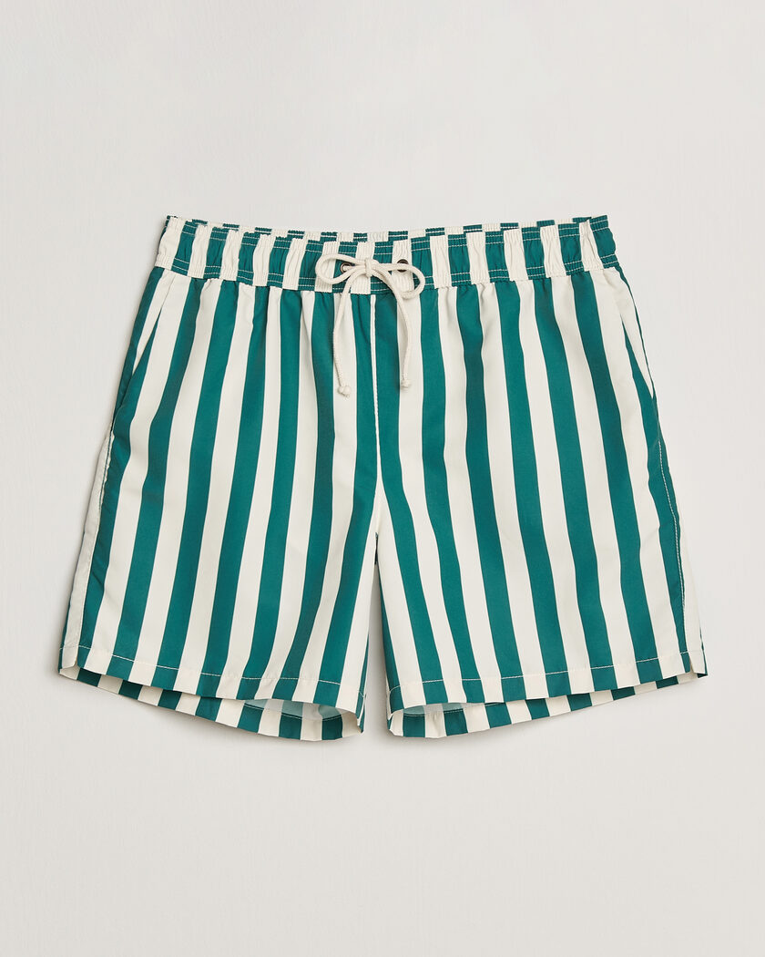 Ripa Ripa Paraggi Striped Swimshorts Green – Vert
