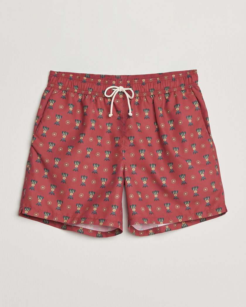 Ripa Ripa Printed Swimshorts Red – Rouge