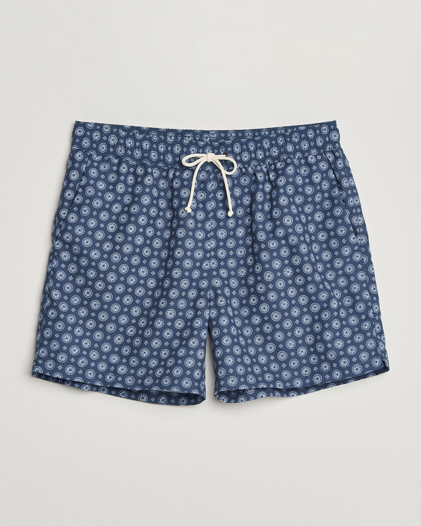 Ripa Ripa Printed Swimshorts Dark Blue – Bleu