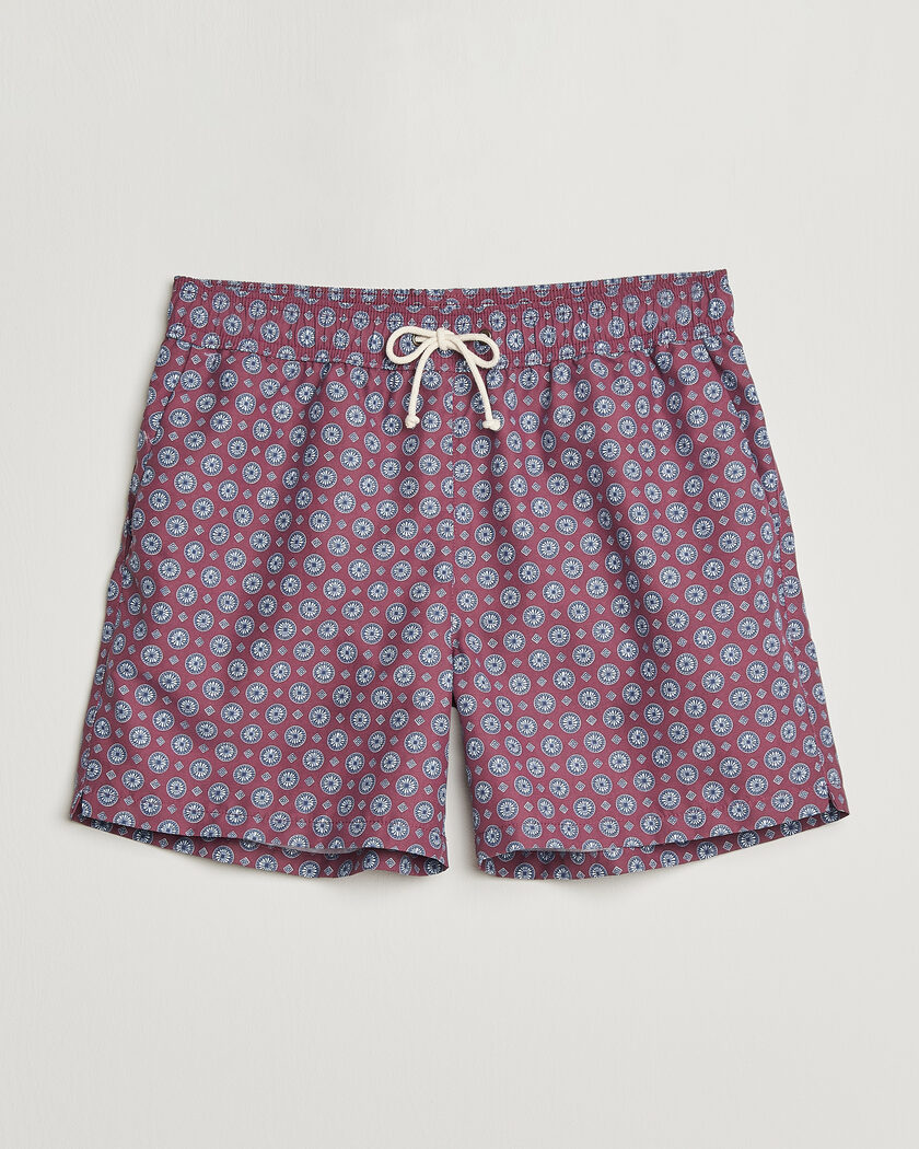 Ripa Ripa Printed Swimshorts Bordeaux – Rouge