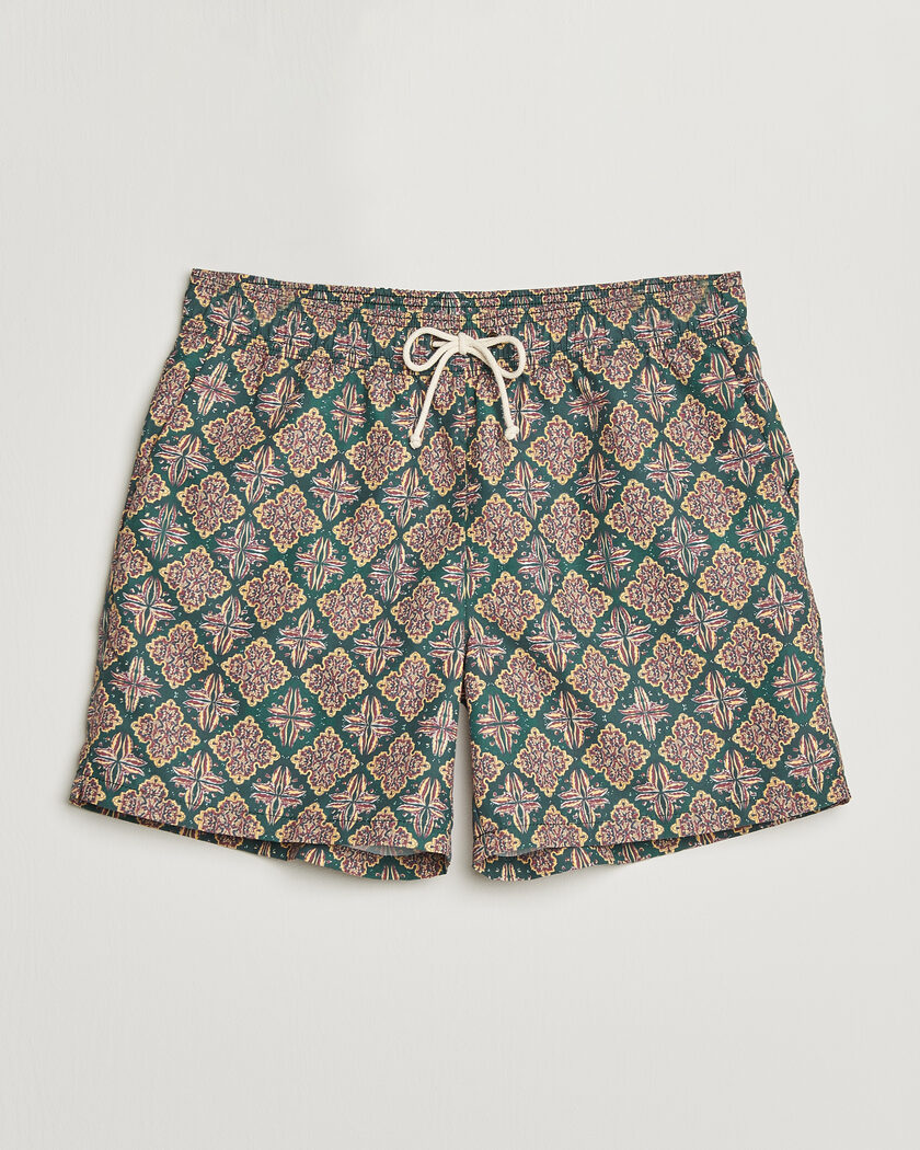 Ripa Ripa Printed Swimshorts Green/Red – Vert