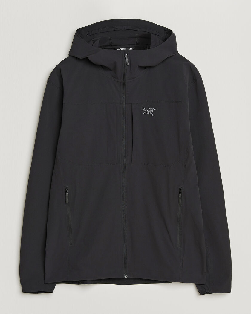 Arc'teryx Gamma Lightweight Softshell Hooded Jacket Black – Noir