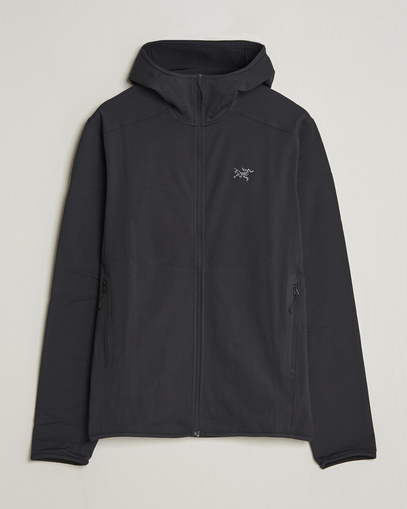 Arc'teryx Kyanite Lightweight Full Zip Hoodie Black – Noir